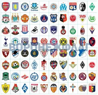 Все эмблемы футбольных клубов