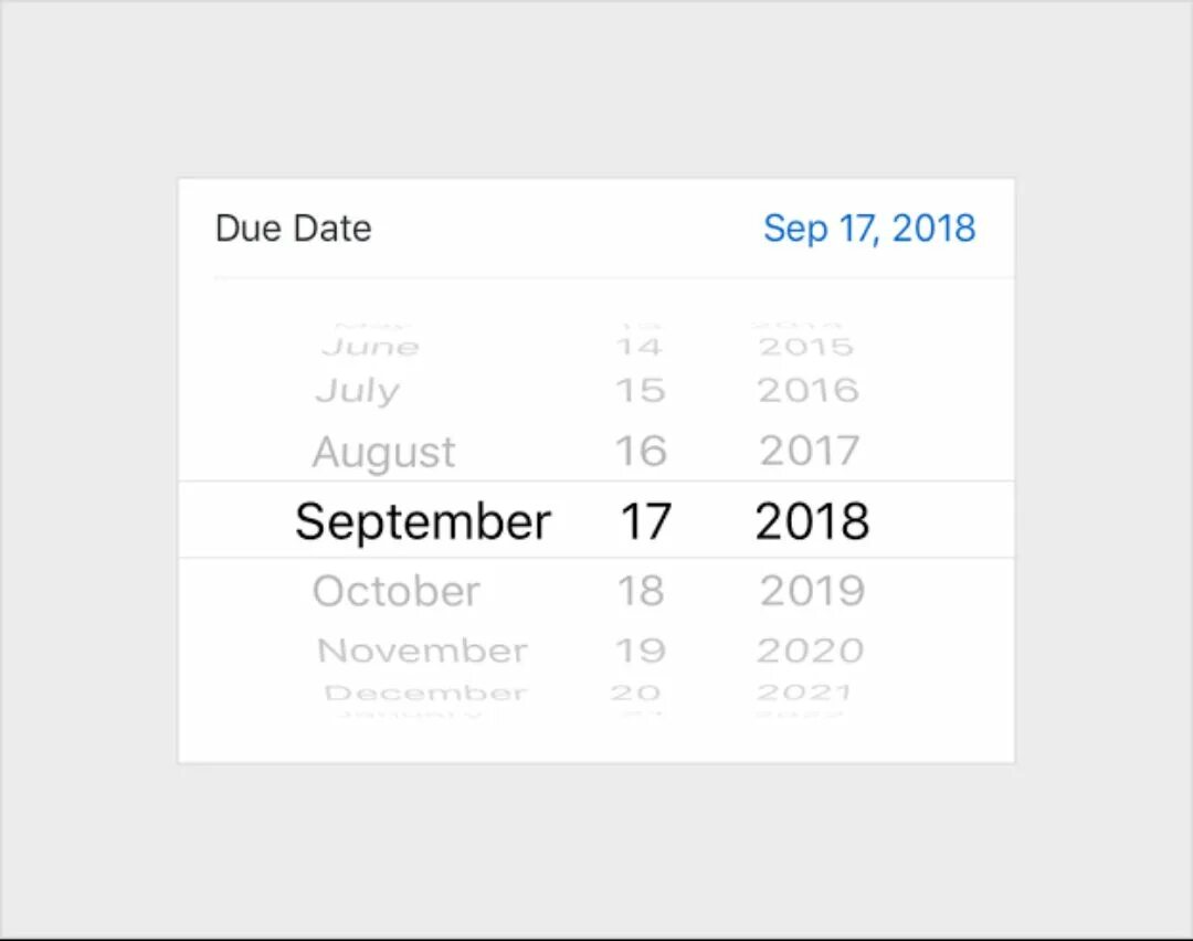Date формы. Ios picker. datepicker ios. ios native datepicker. выбор даты ios.