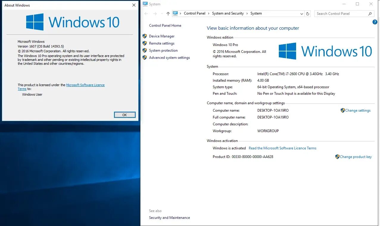 Виндовс 1607. Windows 10 версия 1607. Windows 10 1607 ISO. Windows 10 1607 кастомизация.