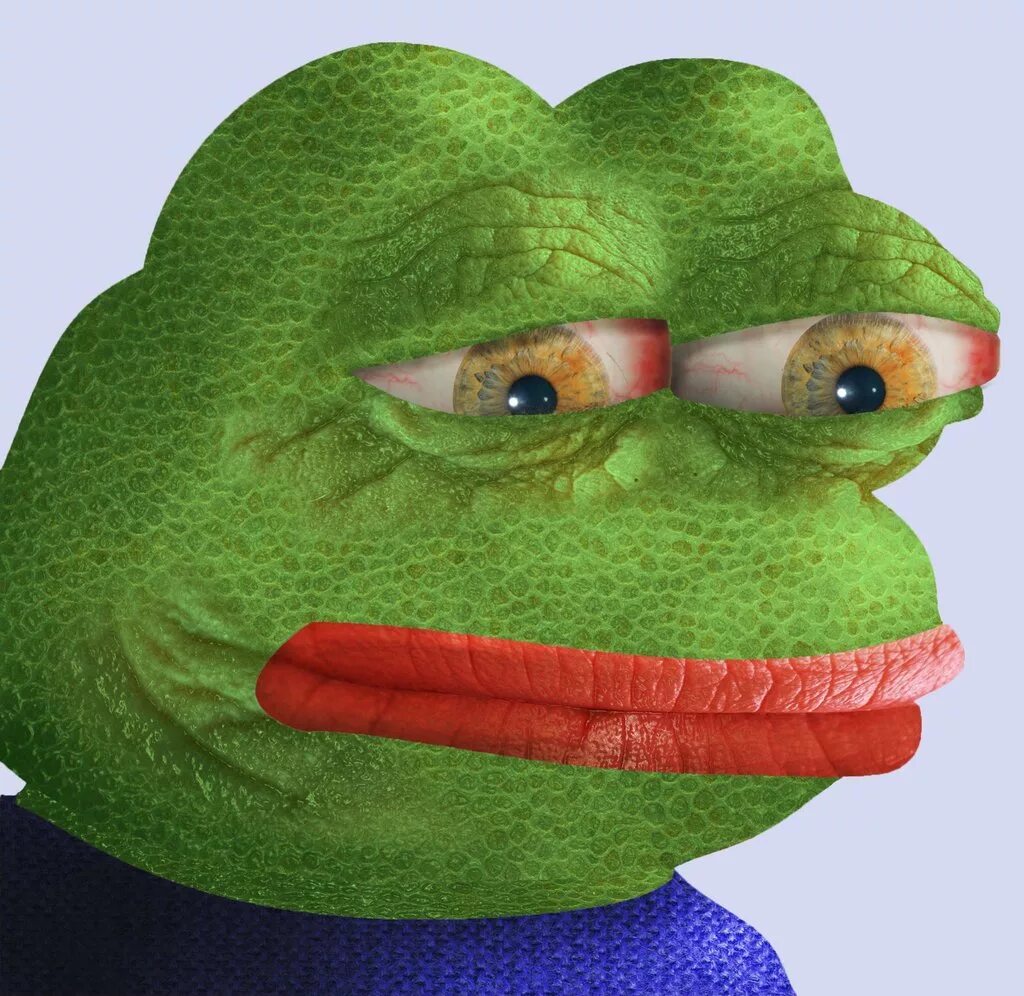 The man from the frog minecraft