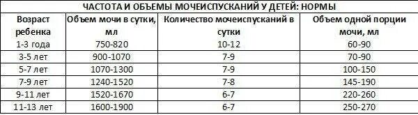 Количество мочеиспусканий в год. Сколько ребёнок должен писать в сутки. Сколько должен писать ребенок. Сколько должен мочиться ребенок в 3 года. Сколько писает ребенок в 5 лет.