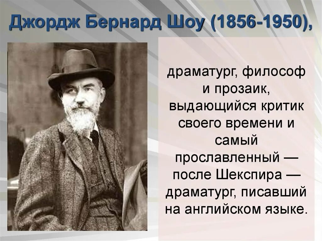 Биографии шоу. Джордж Бернард шоу (1856 — 1950). Джордж Бернард шоу биография. Бернард шоу презентация. Джордж Бернард шоу годы жизни.