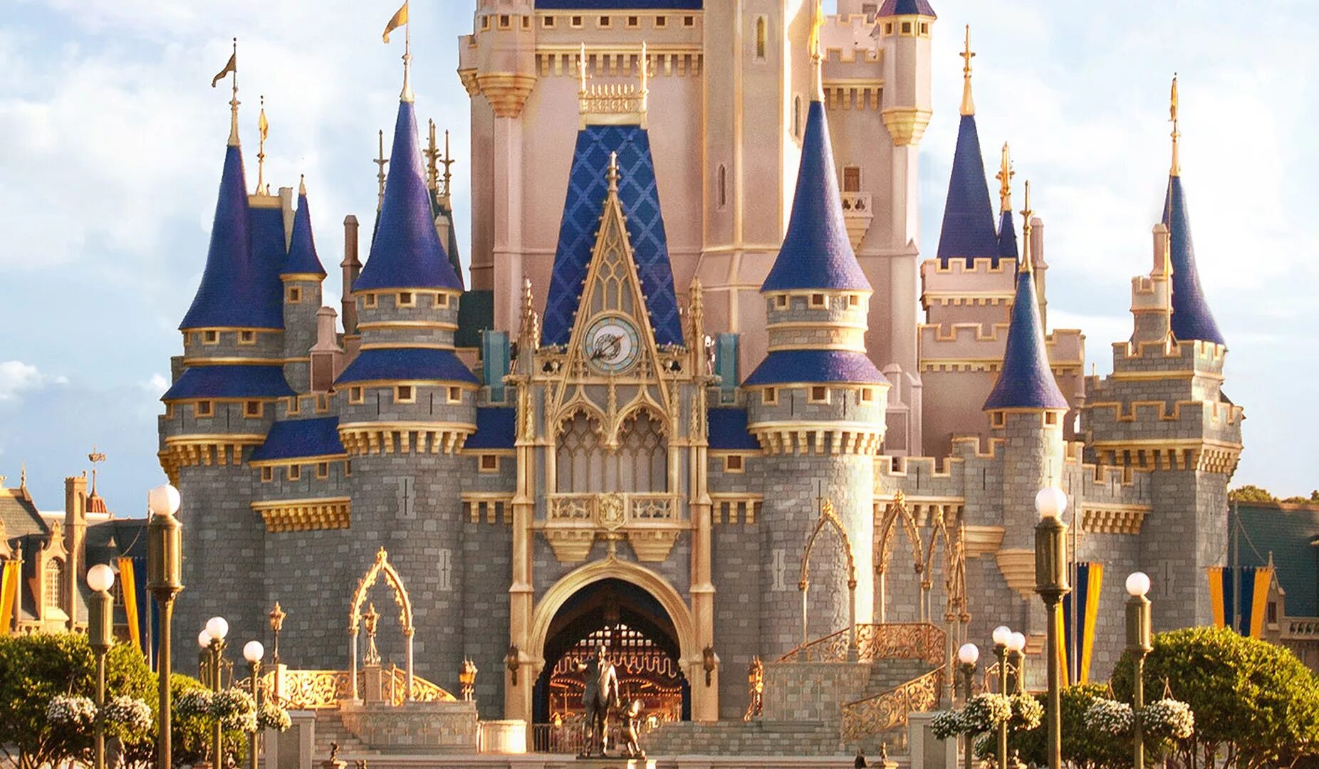 Дворец уолт дисней. Королевство золушки. Дворец золушки диснейленд. Игры для девочек. Королевство золушки.