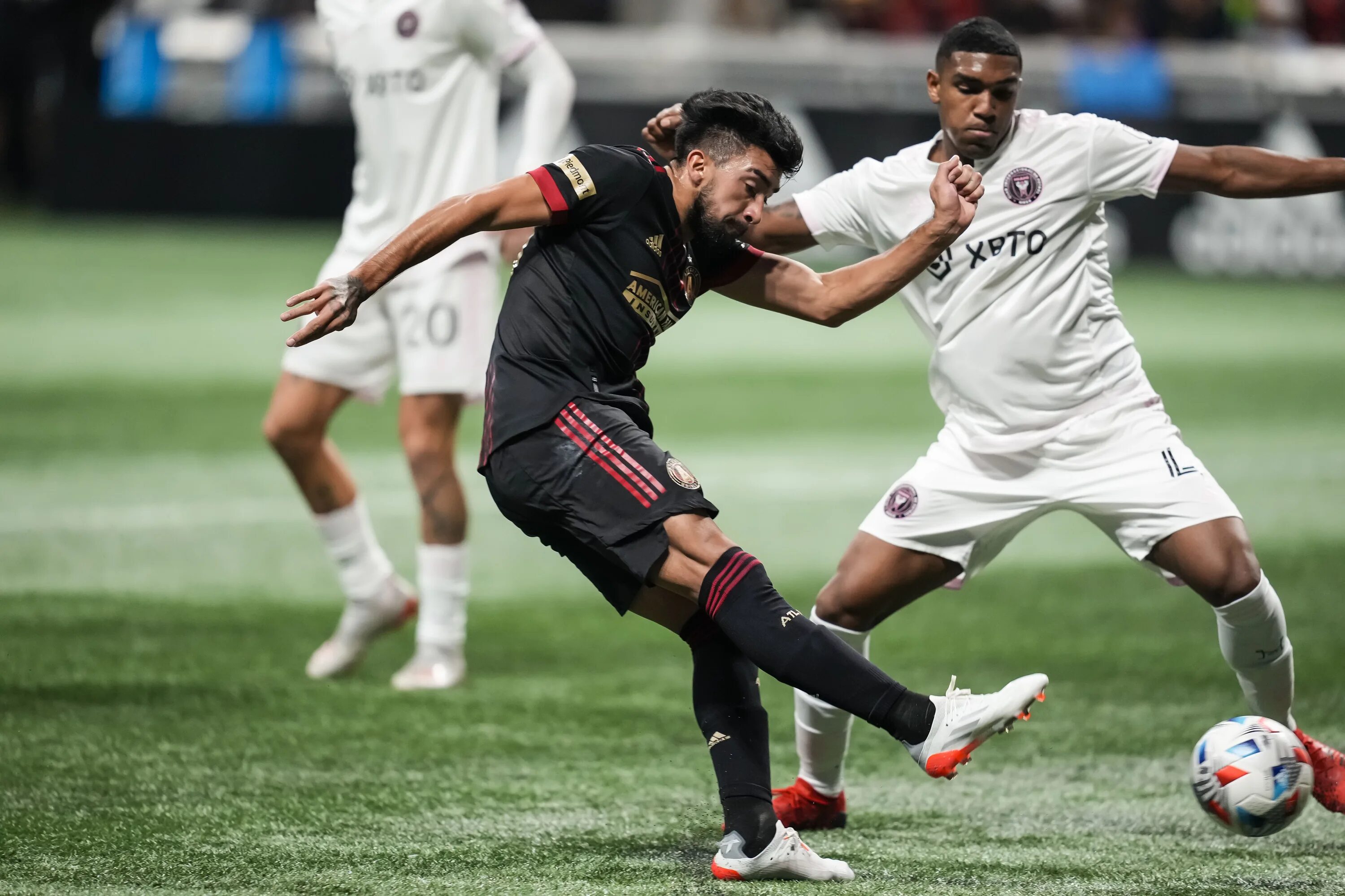 He enjoy playing. Интер Майами. Интер Майами Атланта. ФК Атланта Юнайтед. Atlanta United vs Inter Miami.