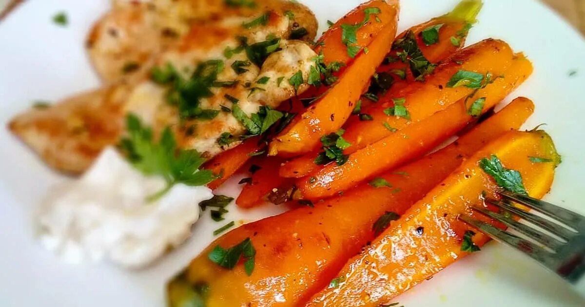Buttery Roasted Carrots Recipe Carrot recipes, Roasted carrots, Recipes