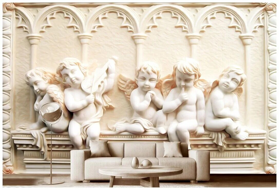 3d модель ангелочка. барельеф ангелочки. ангела 3d stl. стл модель статуя ангела. ангел статуя 3д.