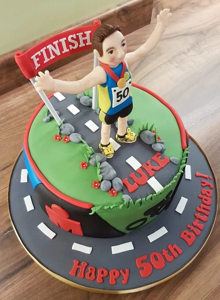Running cake