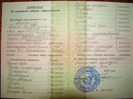 Что пишут после 9