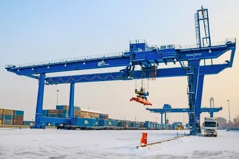Краны козловые контейнерные