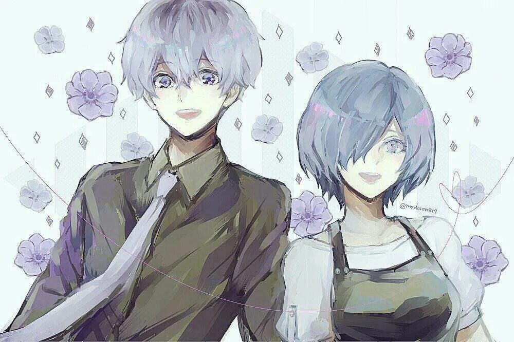 Токийский гуль Тоука и Канеки. Haise and Touka. Тока Токийский гуль. Тоука гуль. Гуль парная ава