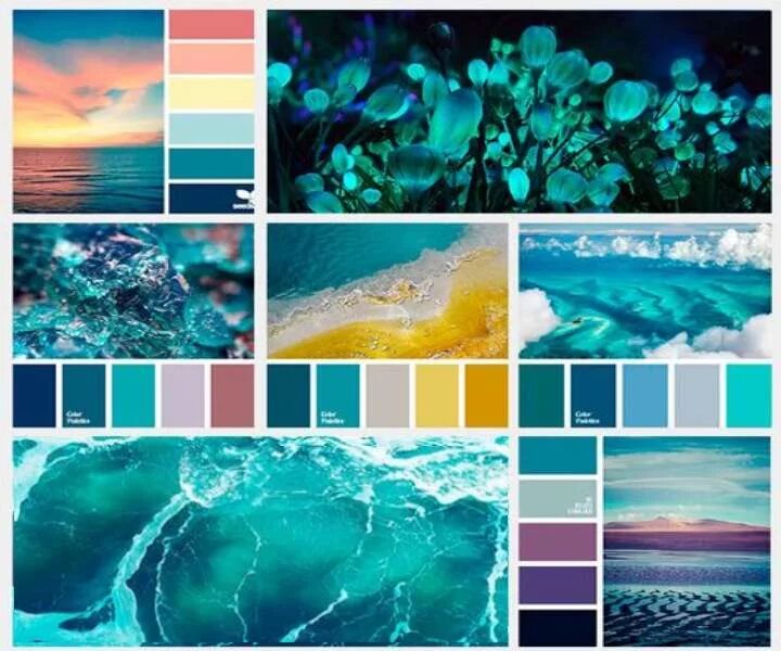 Сочетание цвета морская волна с другими. Цвет морской волны сочетание с другими. Цветовая палитра море. Цвет морской волны сочетание с другими цветами. Сочетание цветов морская волна.