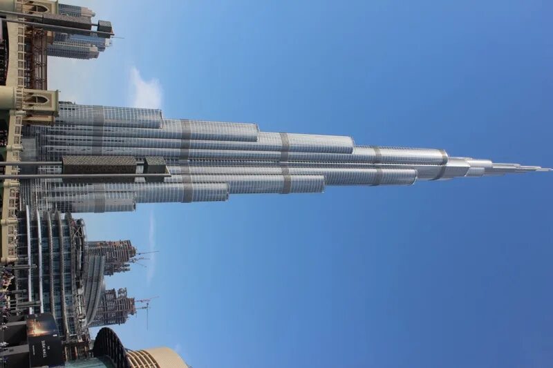 Новое самое высокое здание в Дубае. Самый быстрый лифт в мире. 126 Этаж.