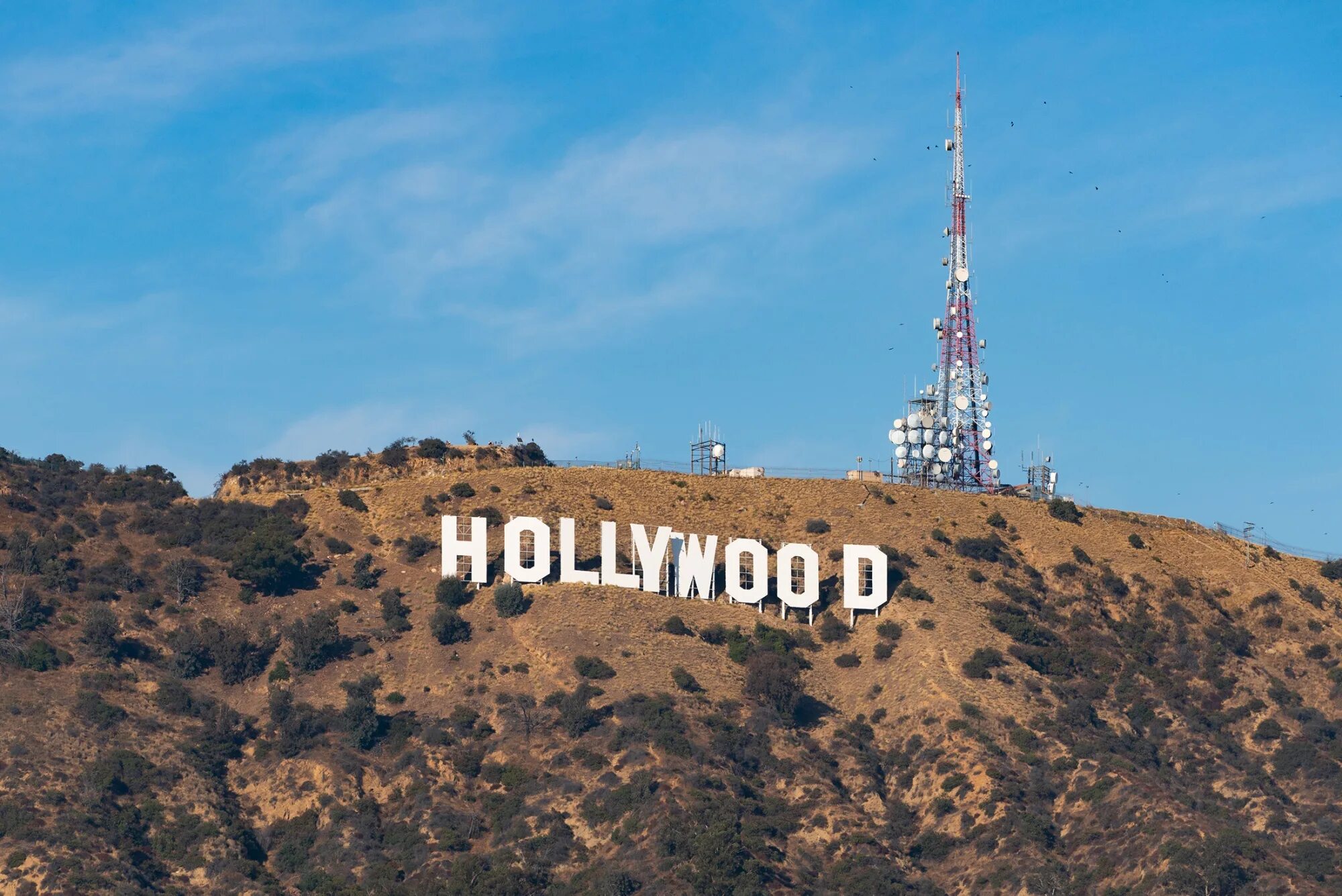 Как сейчас выглядит надпись голливуд Hollywood Tour 2022 Los Angeles