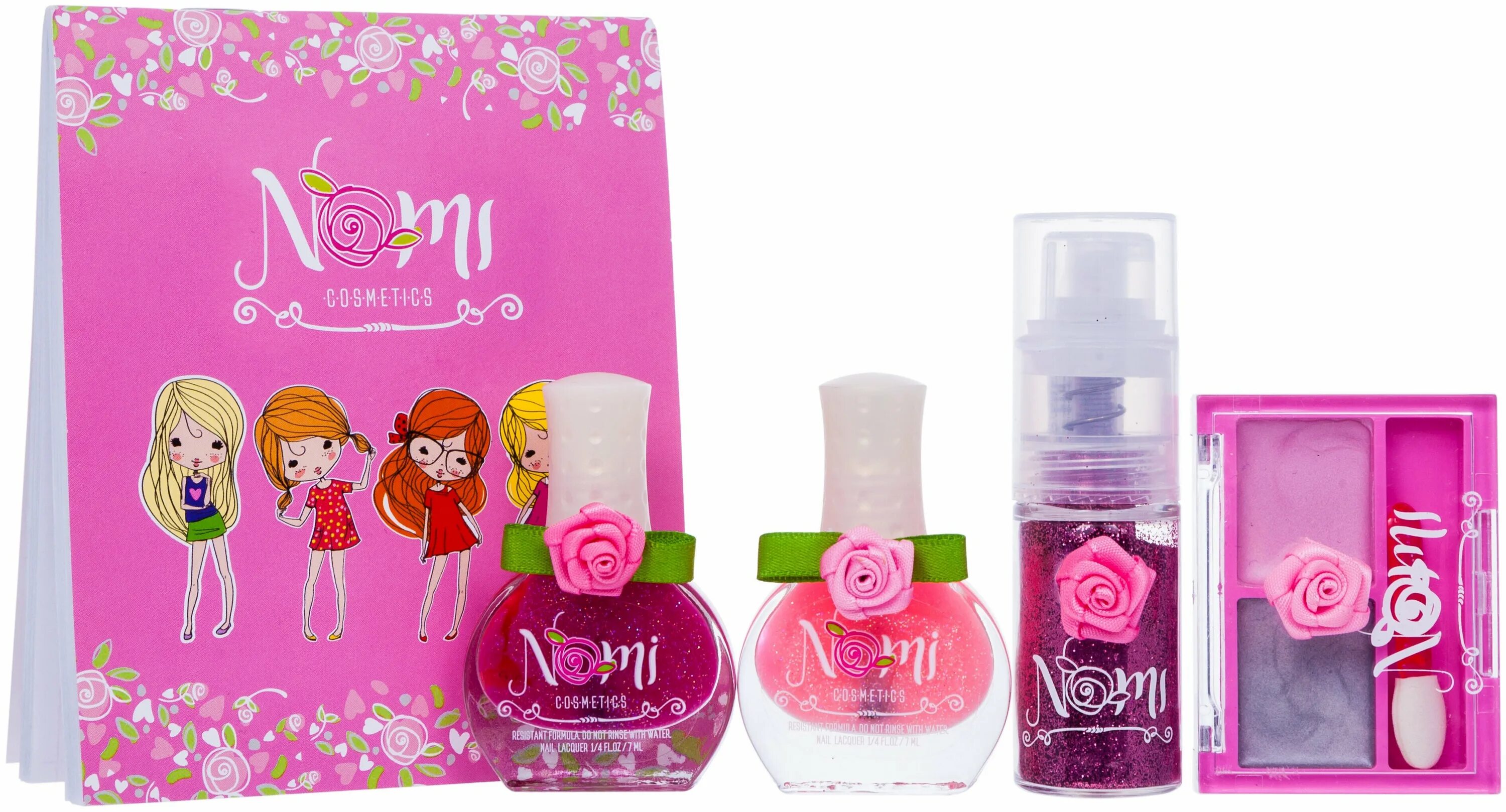 Nomi набор beuty box gbs06. фиолетовая косметика. набор детской косметики. Moriki doriki набор для макияжа детский lana. декоративная косметика для детей.