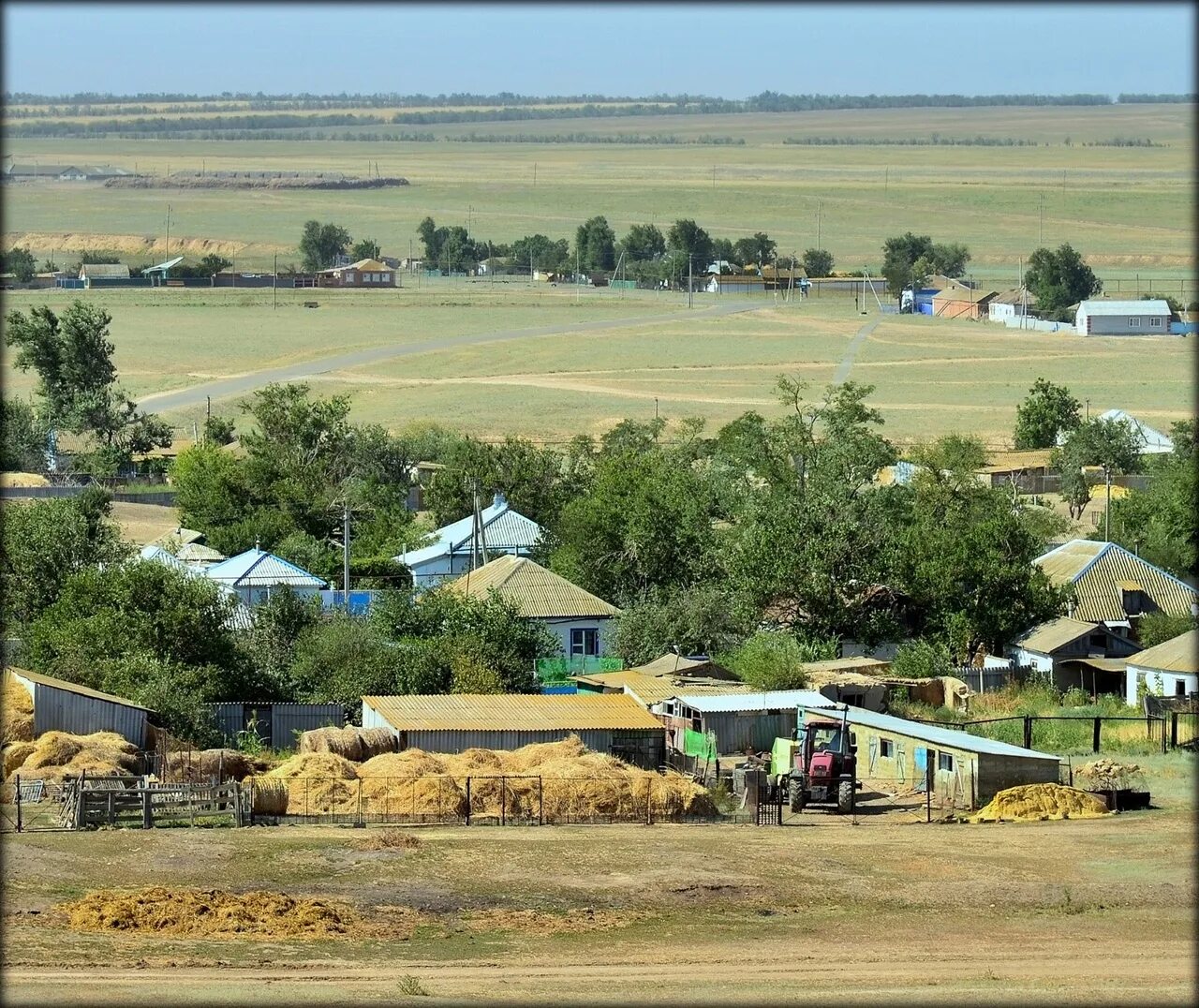 Развитые села
