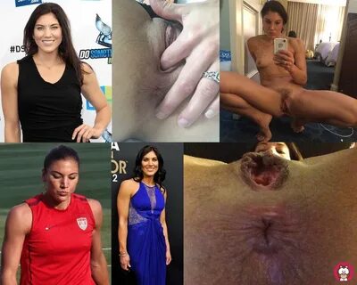 Slideshow hope solo tits.