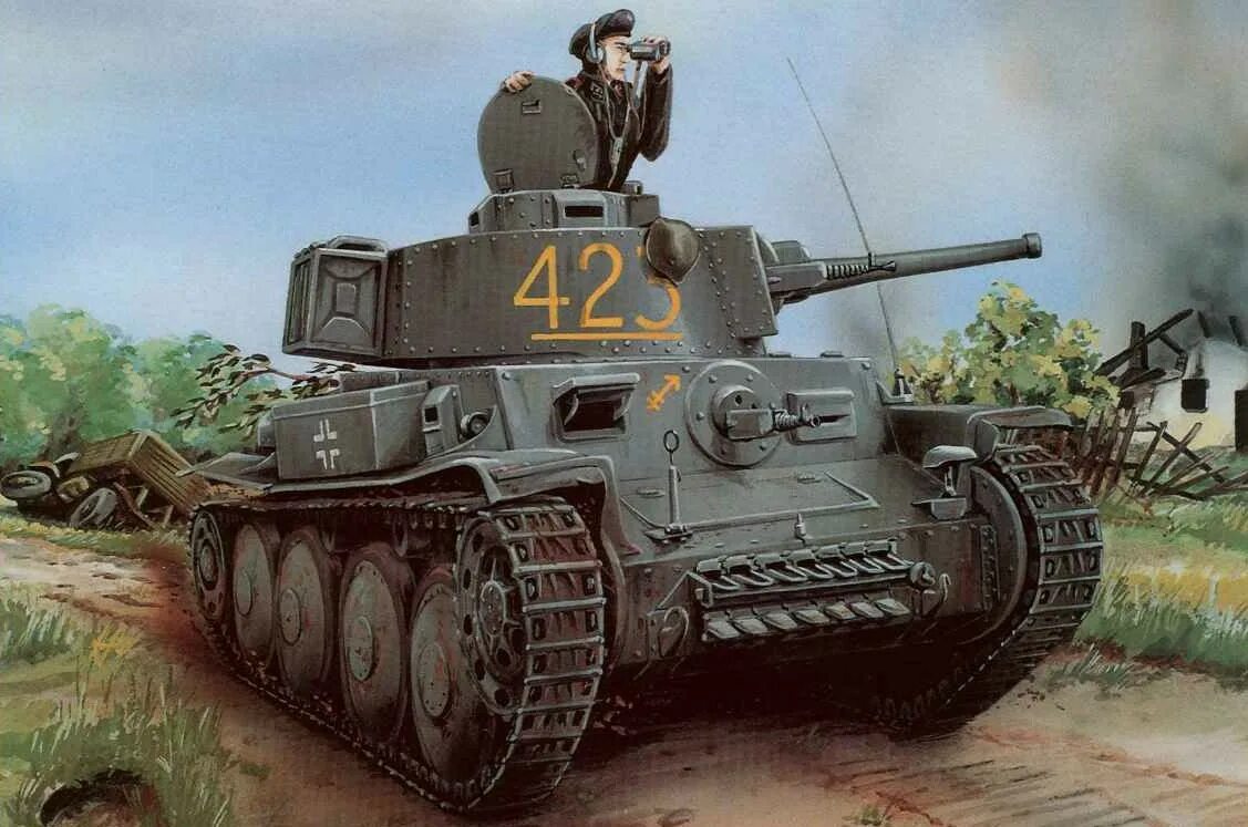 Панзер 38 т. Танк панцер 2. Танки Панзер. Pz kpfw 38