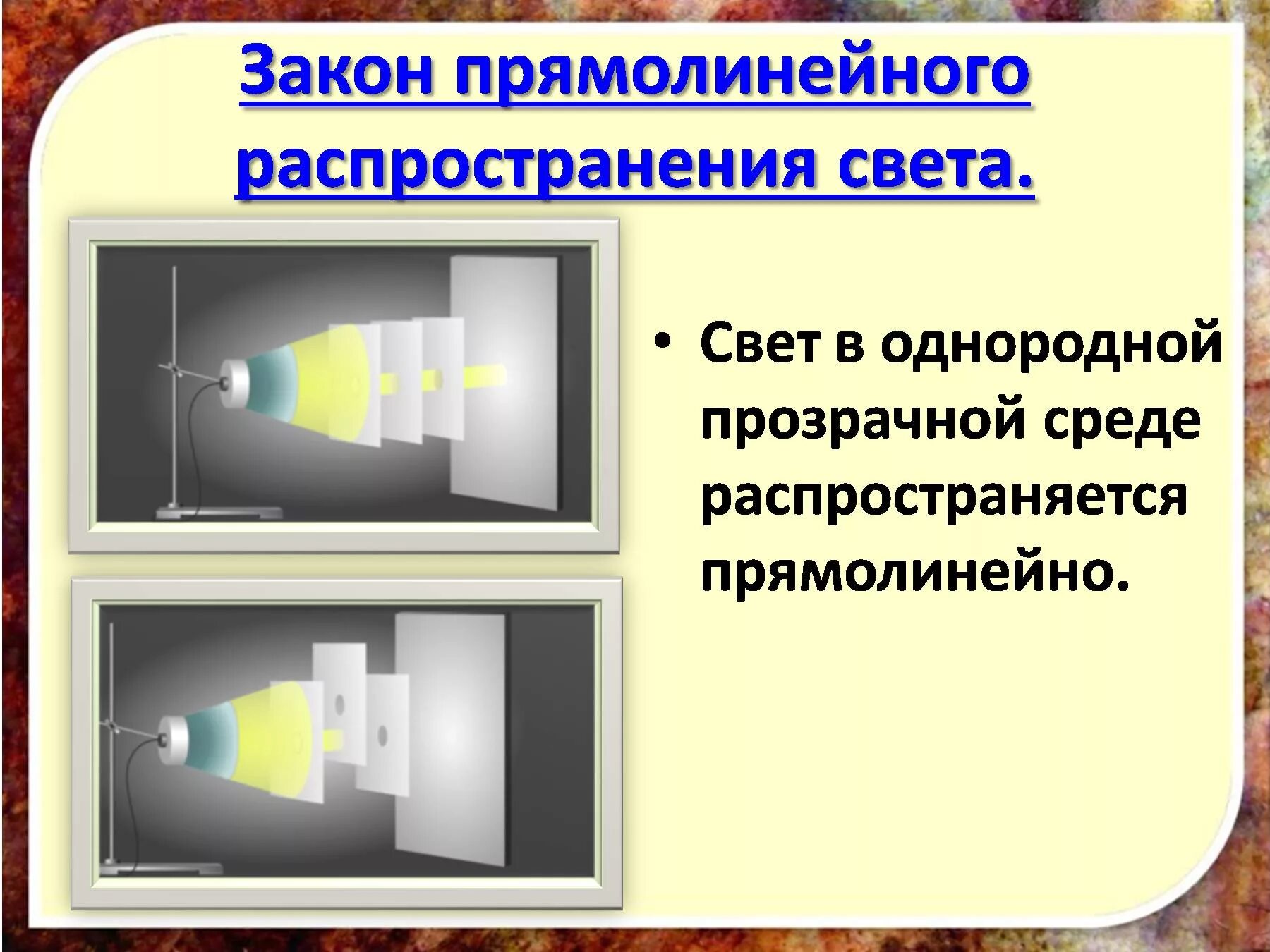 Источники света распространение света 8 класс физика. Закон прямолинейного распространения света. Прямолинейное распространение света физика. Прямолинейное распространение света 8 класс физика.