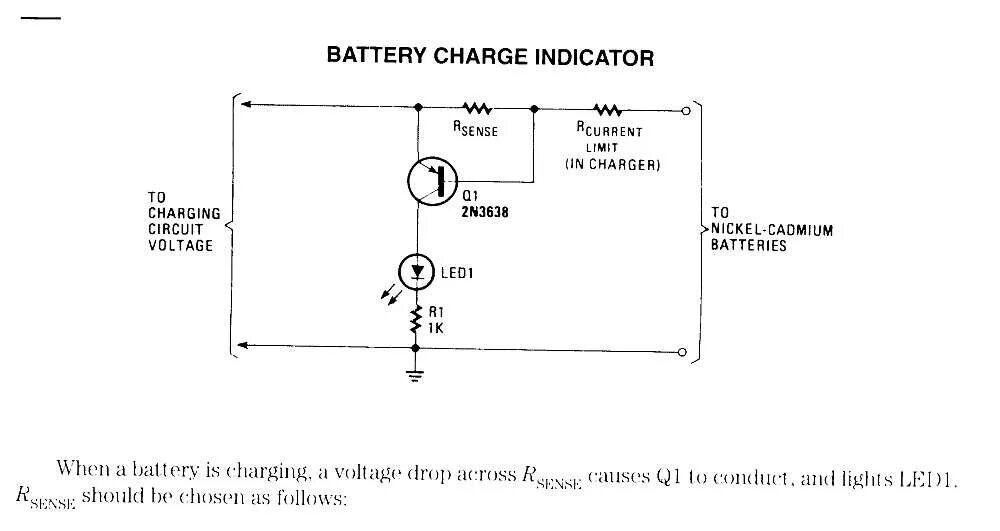 Charging indicator