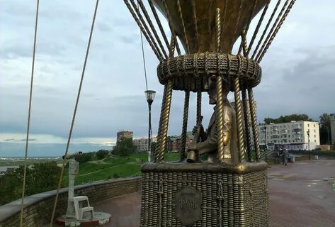 Памятник жюль верну в нижнем новгороде