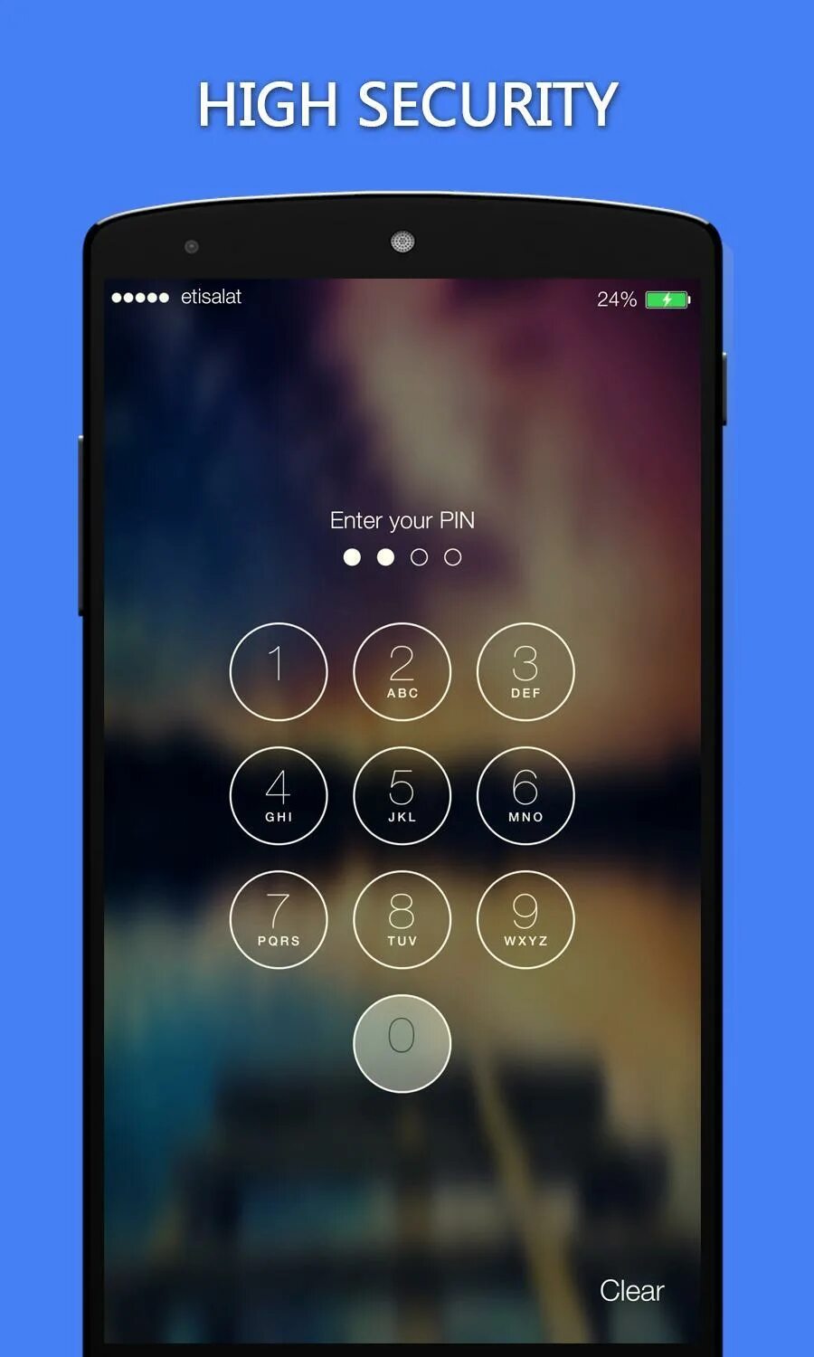 Ilock lock screen os 17. Экран блокировки 7.