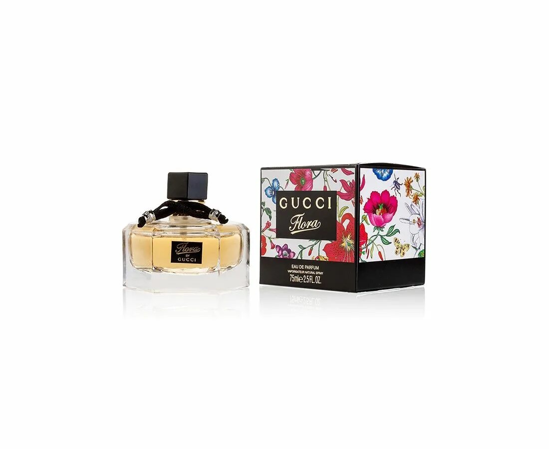 Gucci Flora by Gucci EDP 75 ml. Gucci Flora желтые духи.