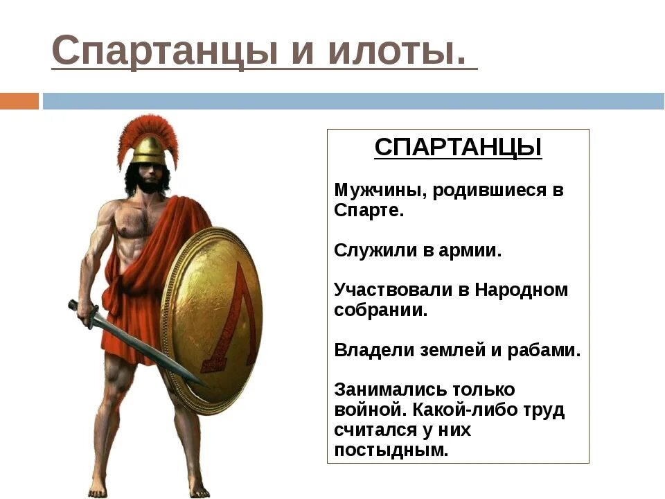 Быт и нравы спарты