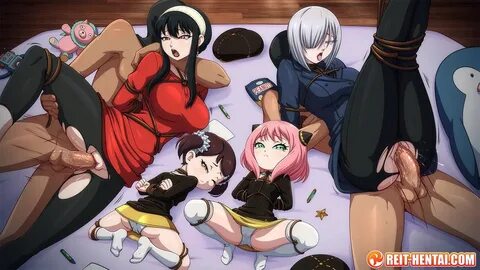 Mission Failed - Illustration of Anya Forger, Becky Blackbell, Fiona Frost,...