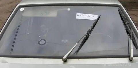 Дворники останавливаются посередине стекла ваз