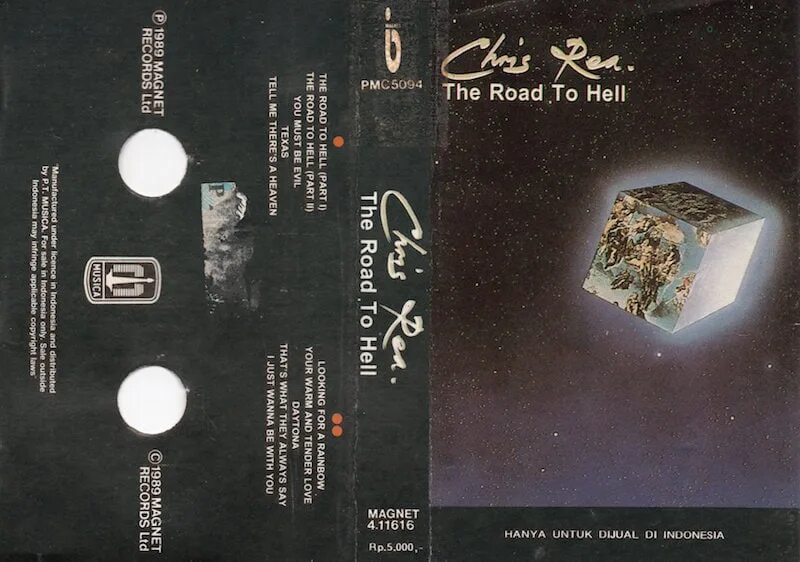 Слушать дорога в ад ри. Chris Rea - the Road to Hell. Chris Rea Cassette Road Hell. Chris Rea Road to Hell CD.