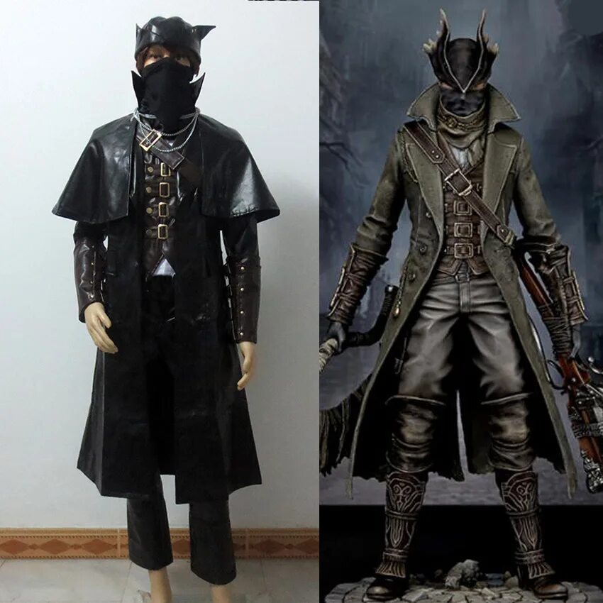 Сет охотника. Бладборн косплей охотник. bloodborne костюм охотника. bloodborne косплей охотник. костюм охотника бладборн мария.