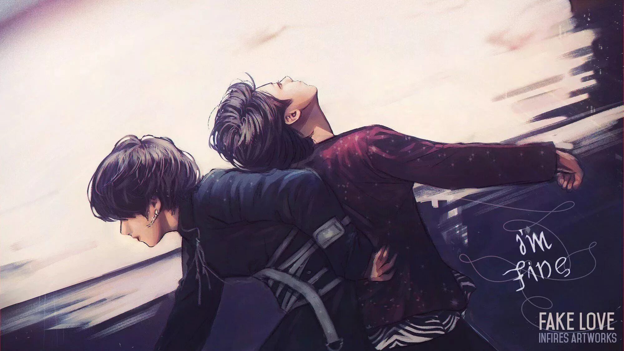 Фф ледяной мир бтс. Bts vkook art. вигуки бтс эстетика. вигуки bts эстетика. bts art вигуки.