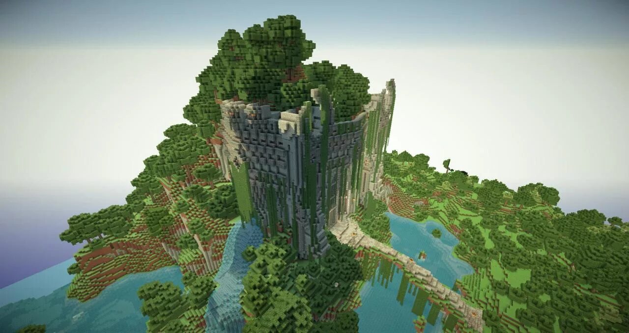 Https minecraft 5. Замок майнкрафт 1.12.2. Карта майнкрафт. Самая красивая карта в майнкрафт. Заброшенный замок майнкрафт.
