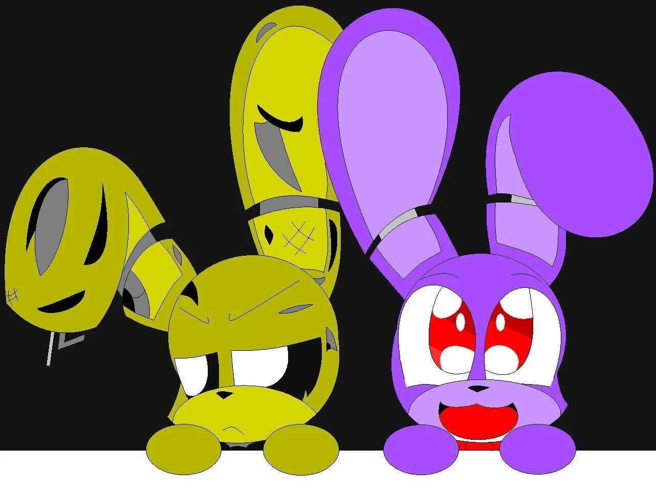 Фантайм фредди фнаф 9. Чика из фнаф 1. Кошмарный фокси из фнаф ворлд. Карточки аниматроников. Спрингтрап и бонни.