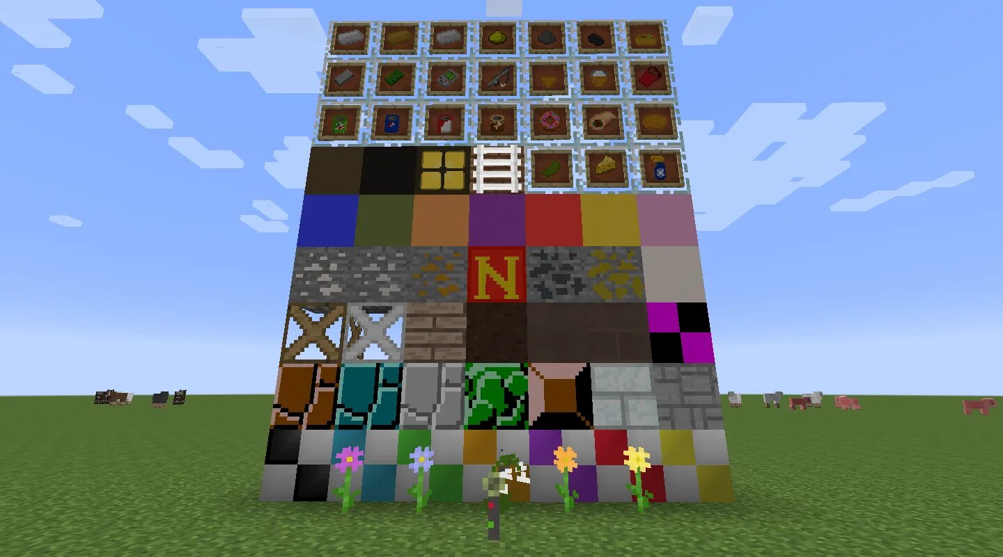 Minecraft mod net. Блоки 1.12.2. nifty blocks_mod_1.12.2. декоративные блоки майнкрафт. мод на диномич ные блоки.