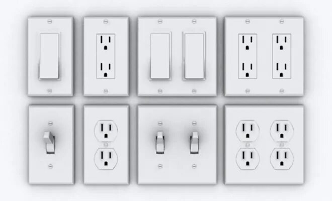 Выключатель двухклавишный. Electric Socket Switches. Выключатель разрывной. Electrical Switch.