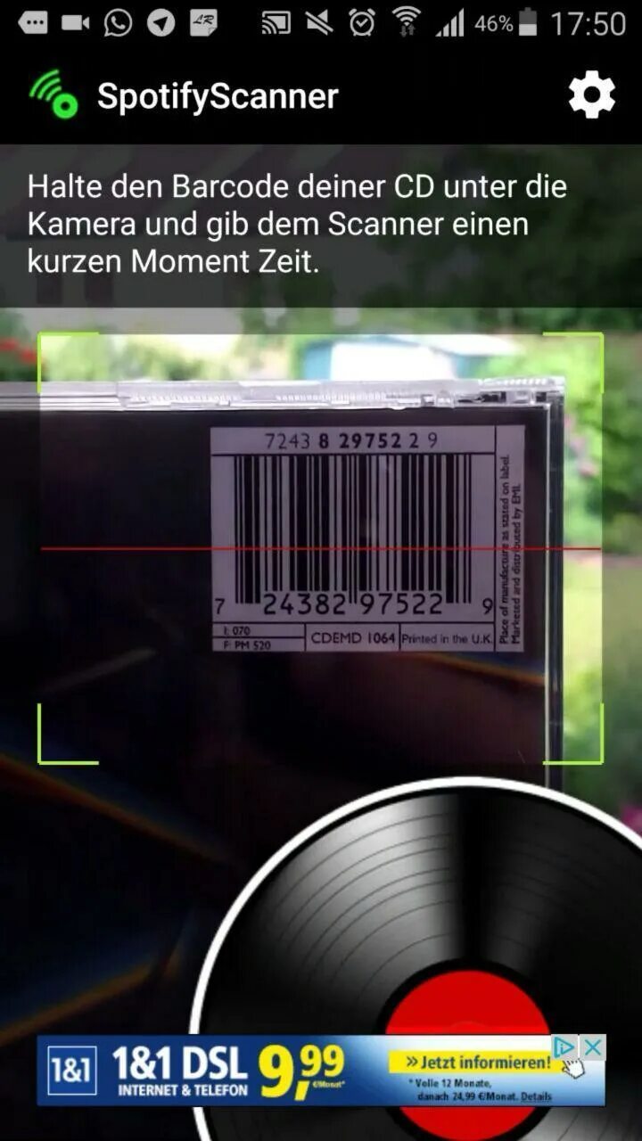 Scan cd