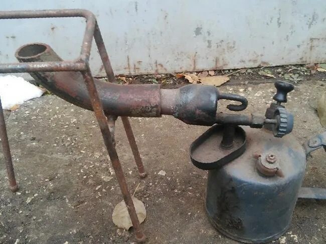 Как сделать газовую горелку из паяльной лампы. Таганок для паяльной лампы универсальный тпу-2к. обратный клапан для паяльной лампы. тренога под паяльную лампу. тренога для паяльной лампы.
