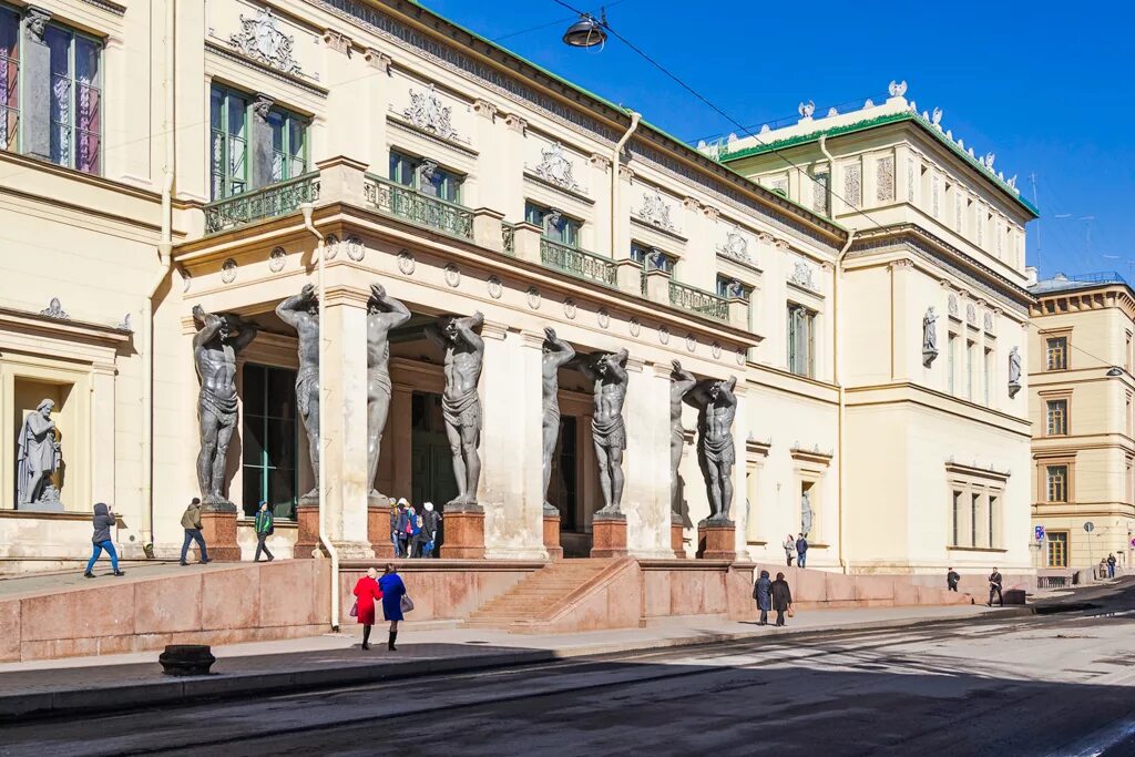 Миллионная 35 санкт петербург. 1842-1851. Кленце здание нового эрмитажа. Атланты ул миллионная. Лео фон кленце новый эрмитаж.