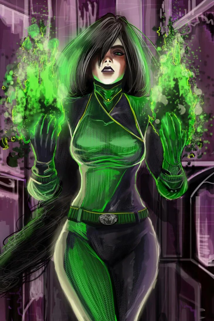 Shego Kim Art. Шиго Art. Злодейка 99 го уровня похожие