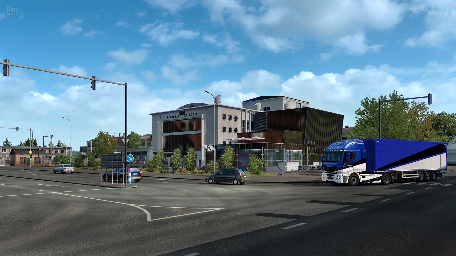 Dlc beyond the baltic sea для euro truck simulator 2 карта. Truck simulator 2 - beyond the baltic sea.