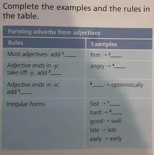 Add adjective