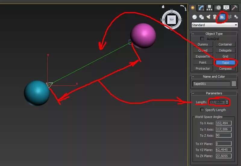 Линейка в 3d Max. Measure в 3 д Макс. Как измерить объект в 3ds Max. Инструмент масштабирования в 3d Max.