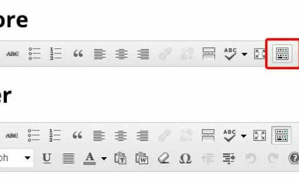 Missing button. Missing buttons.