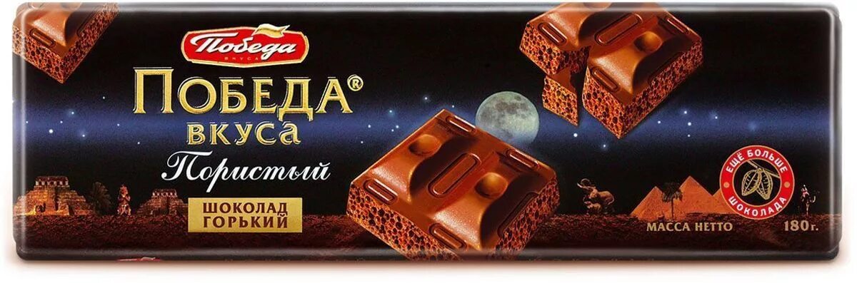 Шоколад победа вкуса молочный