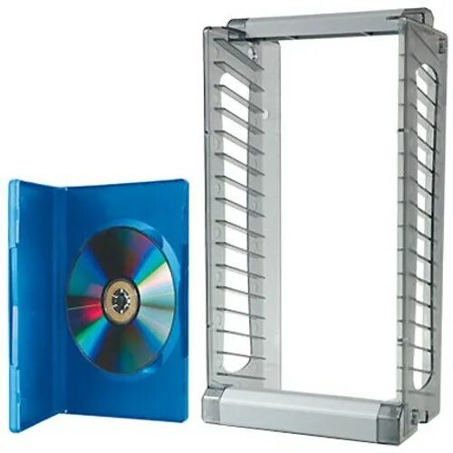 Подставка для Blu-ray дисков CDM-b15 кластер на 15 боксов, прозрачная. Подставка для Blu-ray дисков CDM-b15. Стойка для Blu ray дисков CDM-b15. Подставка для Blu-ray дисков CDM-b16.
