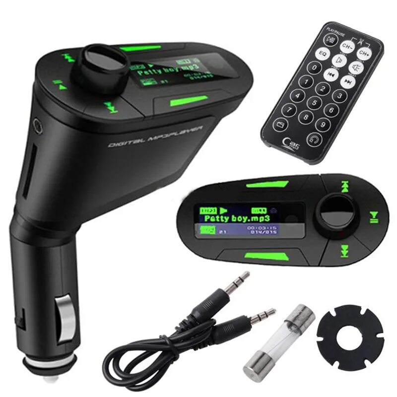 Трансмиттер это. Mp3 fm модулятор sd mmc usb aux. fm трансмиттер mp3 fm modulator sd mmc usb. aux трансмиттер с usb sd. modulator car fm transmitter mp3 digital красный.