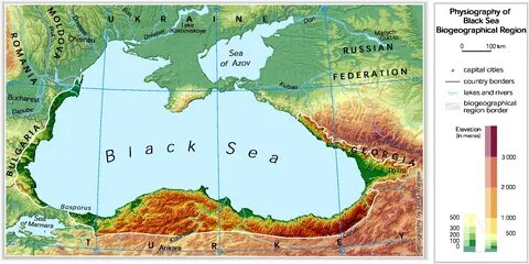 Море скоша на карте
