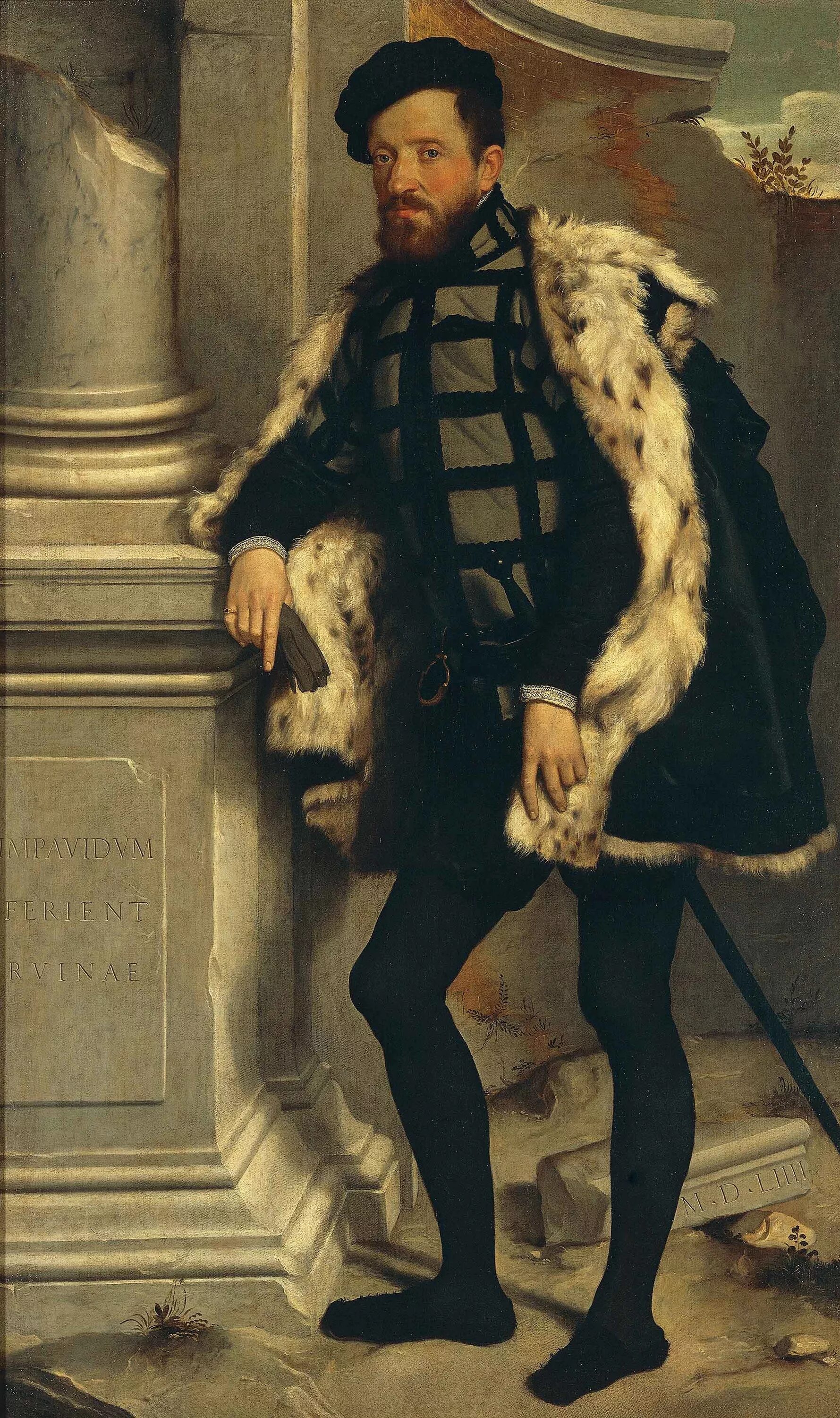 Elegant Portrait of a Nobleman from the 16th Century