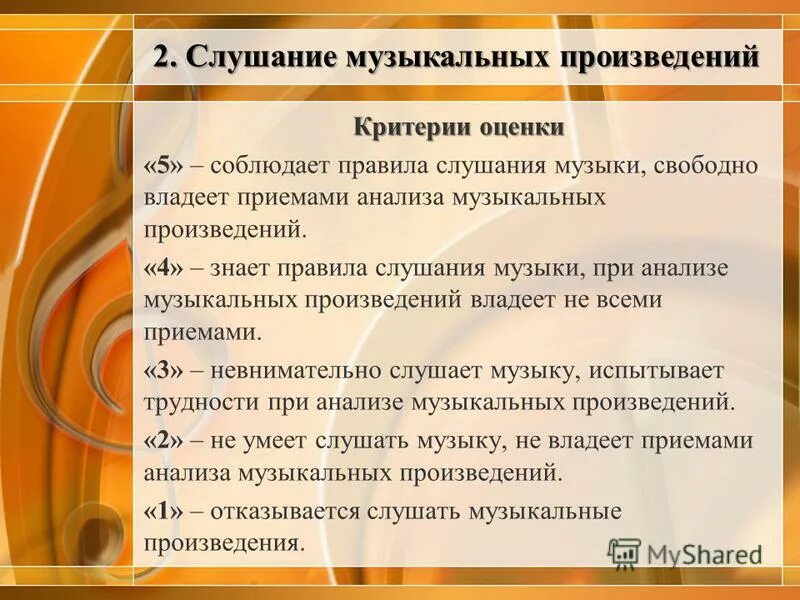 Программа слушание